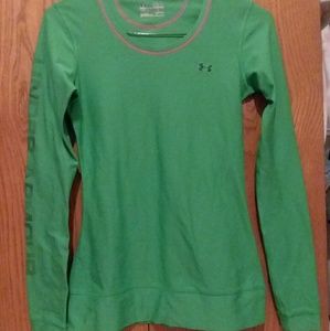 Green athletic top